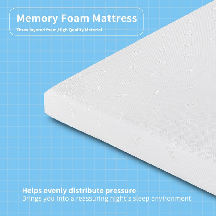 MTS003-1 - Good Nite Luxury Triple-Layer Memory Foam Mattress – Body Contouring Support & Enhanced Breathability - 150×190×16cm