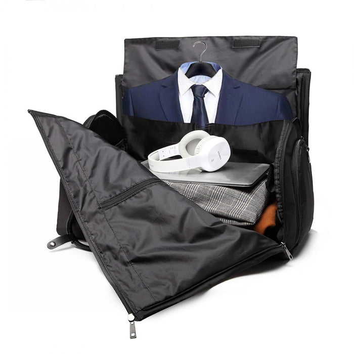 E1918 - Kono Travel Suit Garment Duffel Bag - Grey
