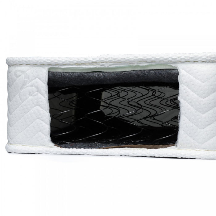 MTS004 - Good Nite Hybrid Memory Foam & Spring Mattress – Pressure Relief, Motion Isolation & Breathable Support - 120×190×18cm