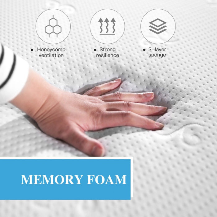 MTS003-1 - Good Nite Luxury Triple-Layer Memory Foam Mattress – Body Contouring Support & Enhanced Breathability - 135×190×16cm