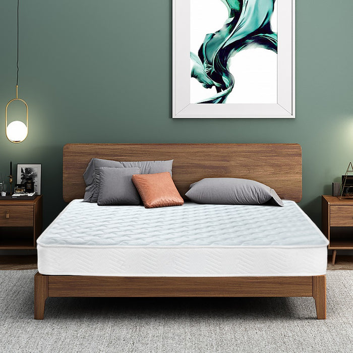 MTS004 - Good Nite Hybrid Memory Foam & Spring Mattress – Pressure Relief, Motion Isolation & Breathable Support - 90×190×18cm