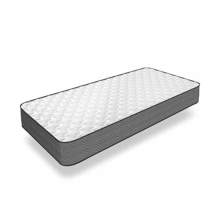 MTS001 - Good Nite Single Memory Foam & Spring Mattress-90x190x18cm-Quilted, Hypoallergenic, Breathable Design with Lumbar Support