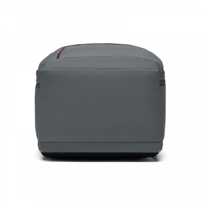 BPK2524 - Kono Spacious and Organised Personal-Item Backpack (40×30×20) with 15.6" Laptop Sleeve, Clamshell Main - Grey