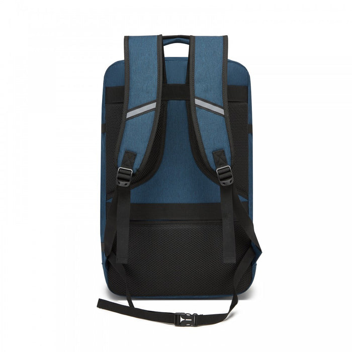 BPK2531L - Kono Multi-purpose Business Large Backpack–Fits 15.6" Laptop, Ideal for Work, Travel & Daily Commute - Navy