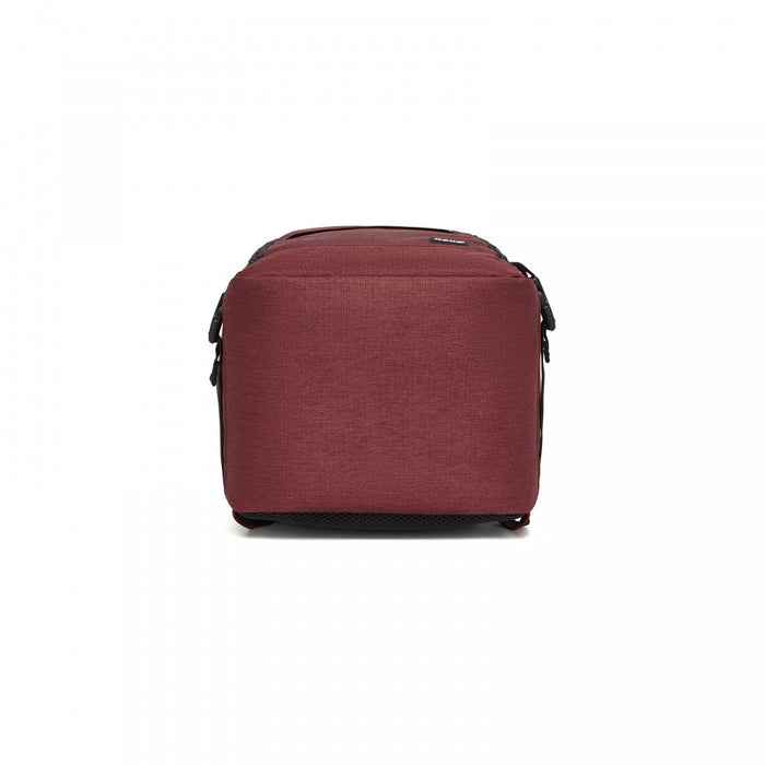 BPK2531S - Kono Multi-purpose Business Carry-On Backpack–Fits 15.6" Laptop, Ideal for Work, Travel & Daily Commute - Burgundy