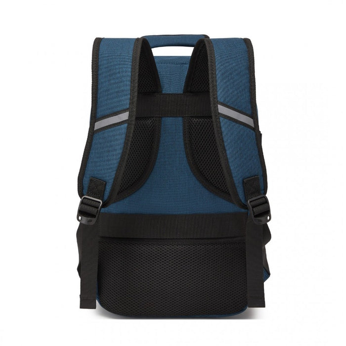 BPK2531S - Kono Multi-purpose Business Carry-On Backpack–Fits 15.6" Laptop, Ideal for Work, Travel & Daily Commute - Navy