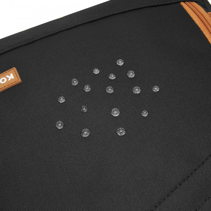 BPK2551 - Kono Flexible Cabin Backpack 30×20×40-Fits 15.6" Laptop, Clamshell Access-Great for Holidays, Work Trips & Commuting - Black and Brown