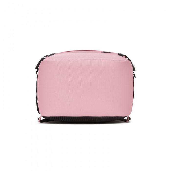 BPK2551 - Kono Flexible Cabin Backpack 30×20×40-Fits 15.6" Laptop, Clamshell Access-Great for Holidays, Work Trips & Commuting - Pink