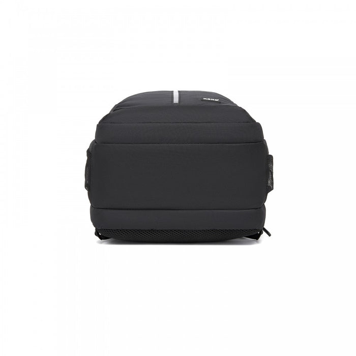 BPK2518 - Kono Laptop Backpack with 15.6" Laptop Compartment, Comfortable & Durable for Work and Business Trips - Black