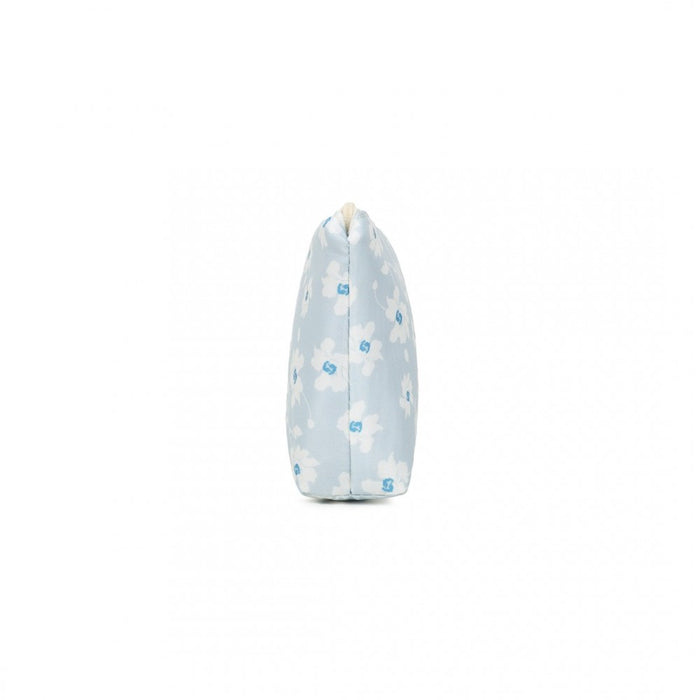 COM2443 - Miss Lulu Multi-Functional Charming Print Cosmetic Bag & Storage Bag for Travel and Everyday Use - Blue