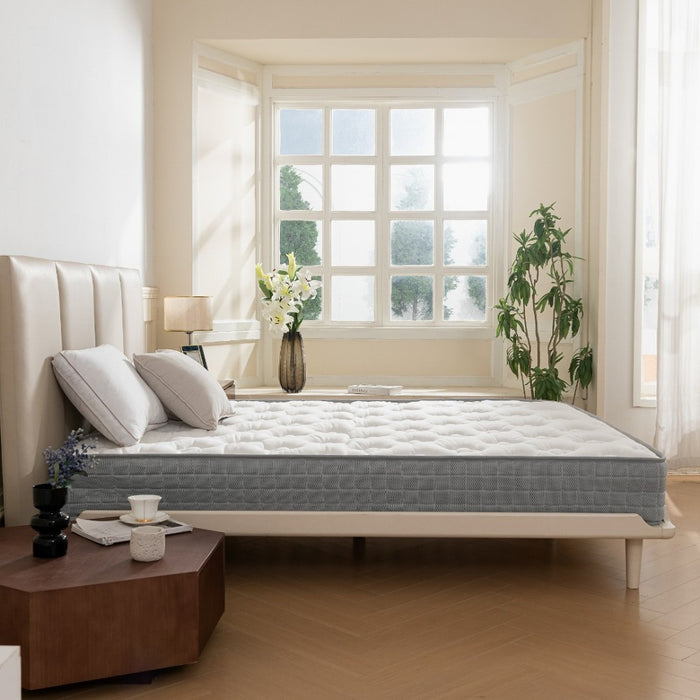 MTS008 - Good Nite Memory Foam & Bonnell Spring Mattress – Pressure Relief, Breathable & Hypoallergenic Comfort - 150×190×18cm