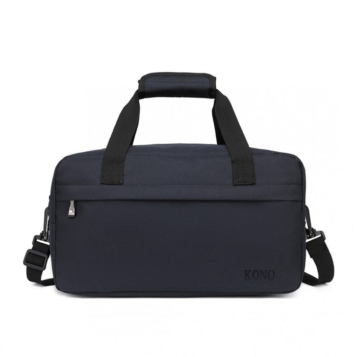 E1960S - Kono Lightweight Multi Purpose Unisex Sports Travel Duffel Bag - Dark Blue