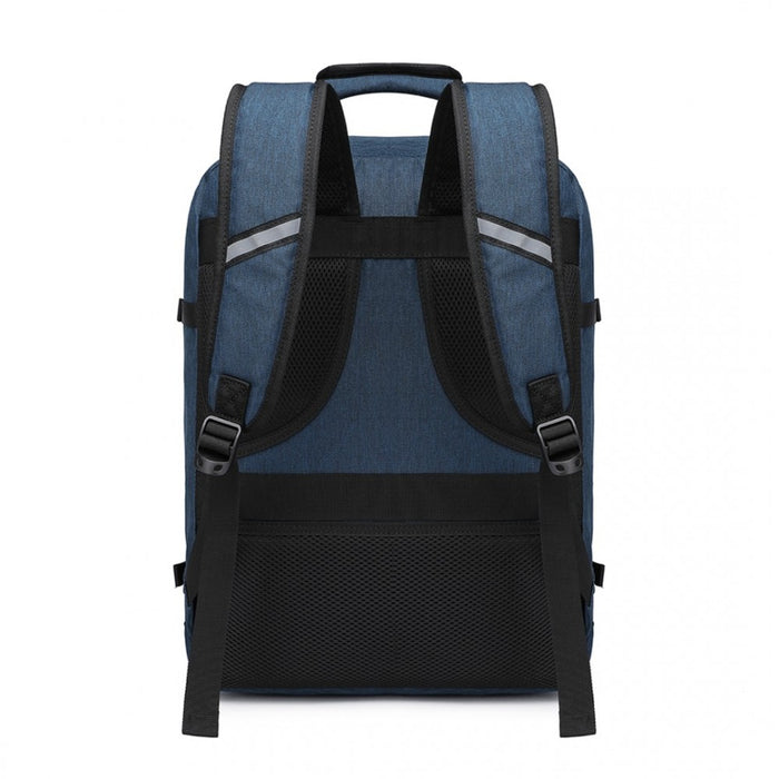 EM2231M - Kono Lightweight Cabin Bag Travel Business Backpack - Navy
