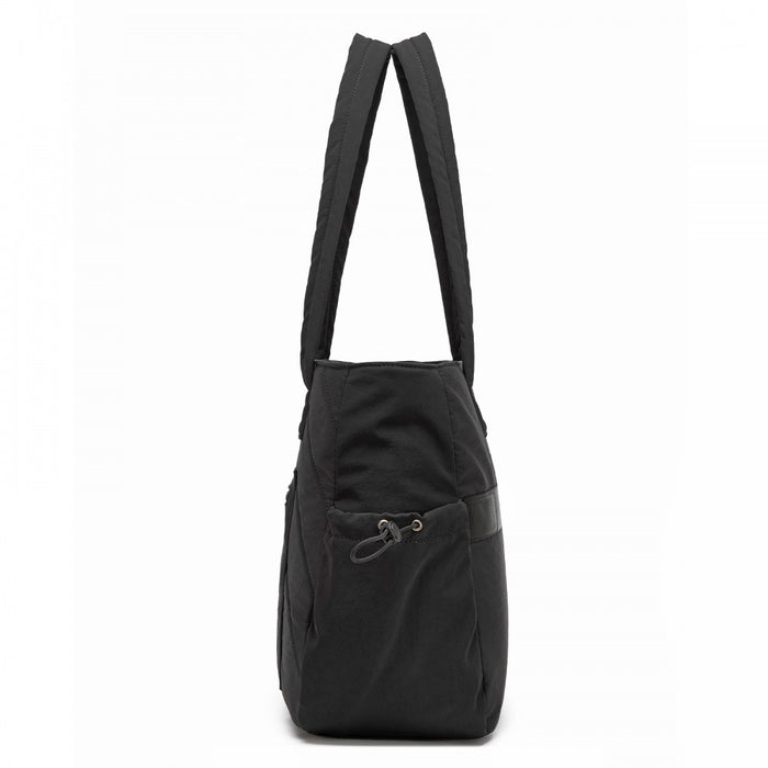 HBM2612 - Miss Lulu Minimalist Durable Shoulder Bag for Work, School & Travel with Laptop Sleeve and Multiple Pockets - Black