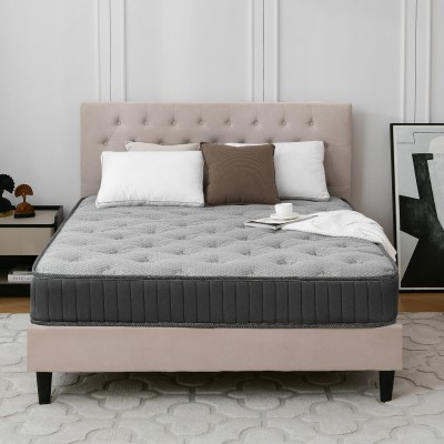 MTS009 - Good Nite 18cm Medium Firm Memory Foam and Bonnell Spring Mattress – Pressure Relief, Cooler Sleep - 135x190x18cm