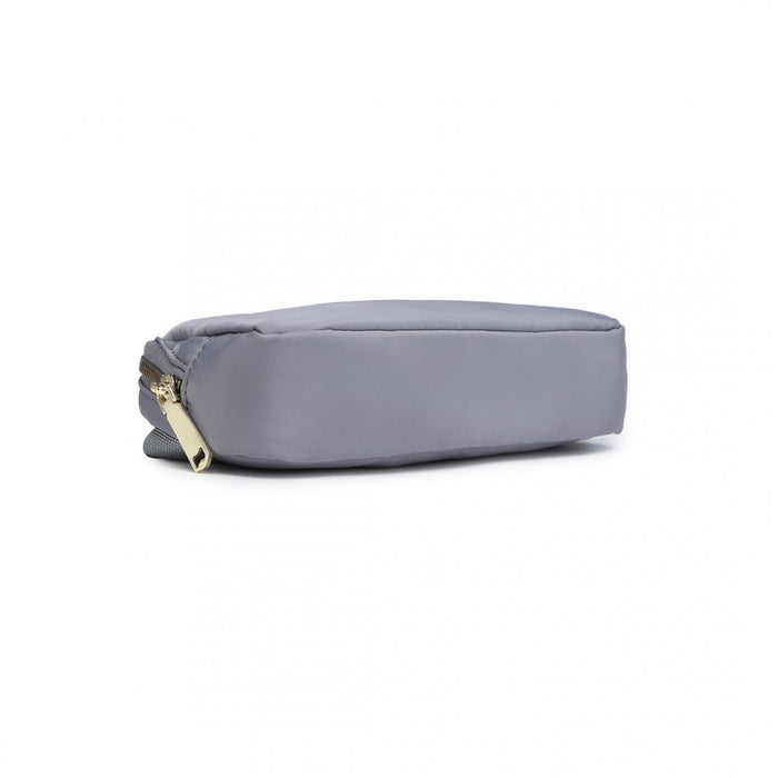 L2337 - Miss Lulu Lightweight Stylish Water-Resistant Casual Bum Bag - Grey