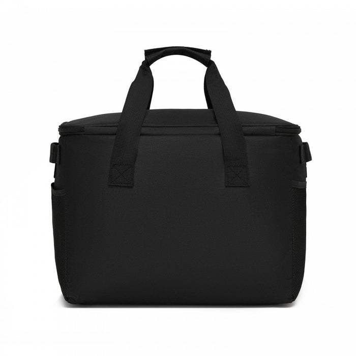 LBK2535L - Kono Large 30L Portable Lunch Bag with Enhanced Insulation–Compact & Convenient for Travel and Commuting - Black