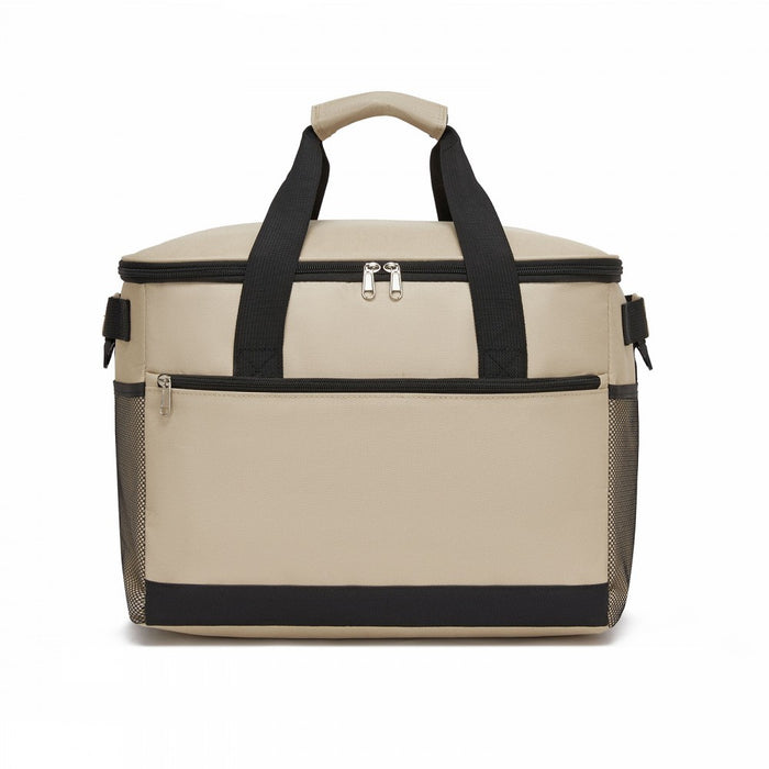 LBK2535L - Kono Large 30L Portable Lunch Bag with Enhanced Insulation–Compact & Convenient for Travel and Commuting - Khaki