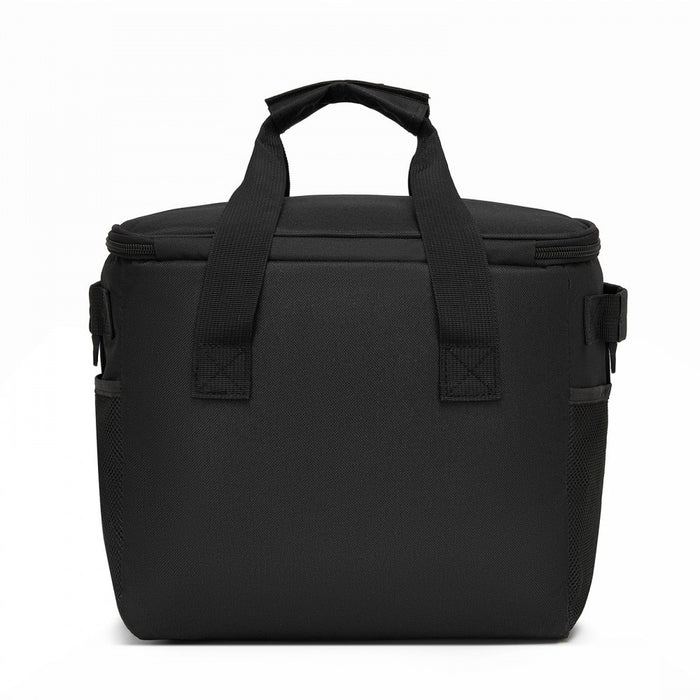 LBK2535S - Kono Small 20L Portable Lunch Bag with Enhanced Insulation–Compact & Convenient for Travel and Commuting - Black