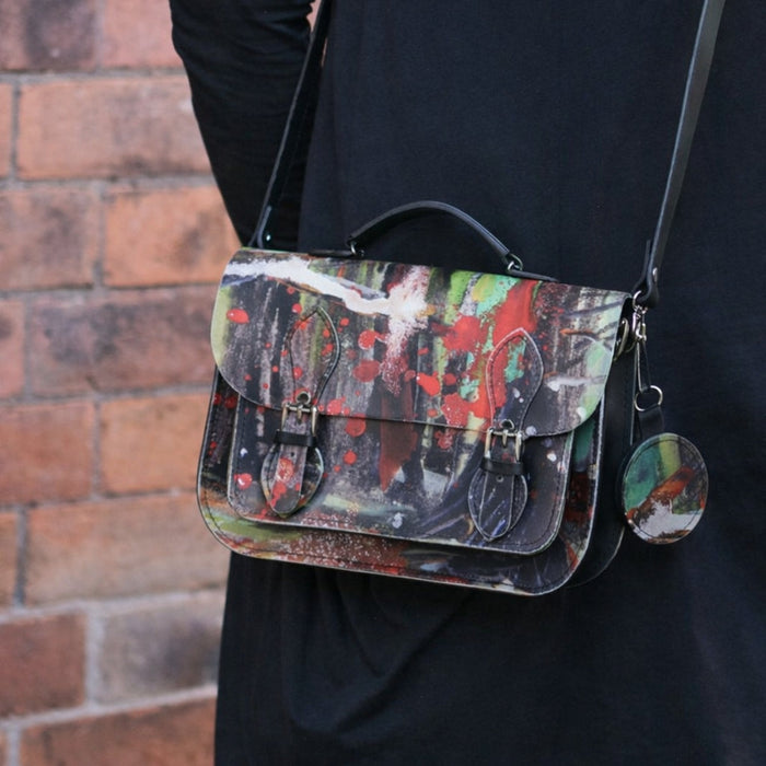 Leather Midi Satchel - Rachel Gadsden Artist Edition