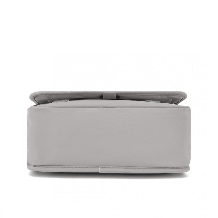 S2342 - Classic Hanging Multi-Pocket Waterproof Travel Makeup Bag - Grey