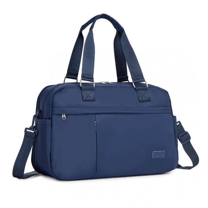 TVK2430 - Kono Multi-functional Travel Bag Large Tote Bag & Duffle Bag with Expandable Compartment and Wet/Dry Pocket - Navy