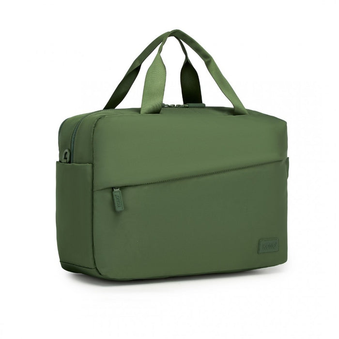 TVK2444 - Kono Water-Resistant Travel Bag with Laptop Sleeve Multi-Functional Tote for Business and Weekend Large Capacity for Men and Women - Green