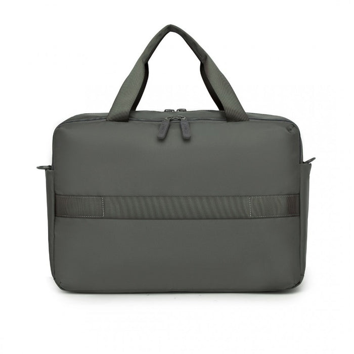 TVK2444 - Kono Water-Resistant Travel Bag with Laptop Sleeve Multi-Functional Tote for Business and Weekend Large Capacity for Men and Women - Grey