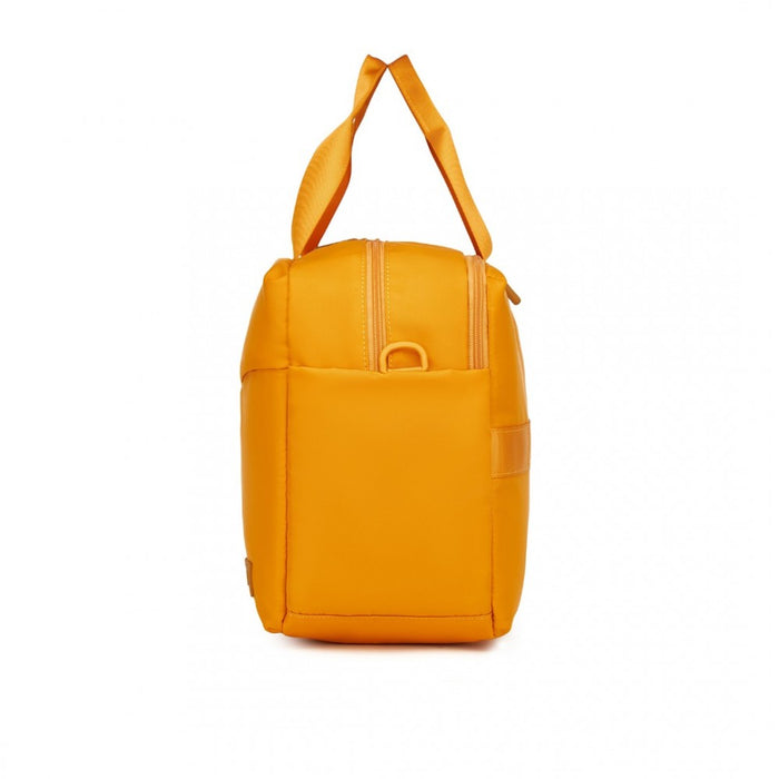 TVK2444 - Kono Water-Resistant Travel Bag with Laptop Sleeve Multi-Functional Tote for Business and Weekend Large Capacity for Men and Women - Yellow