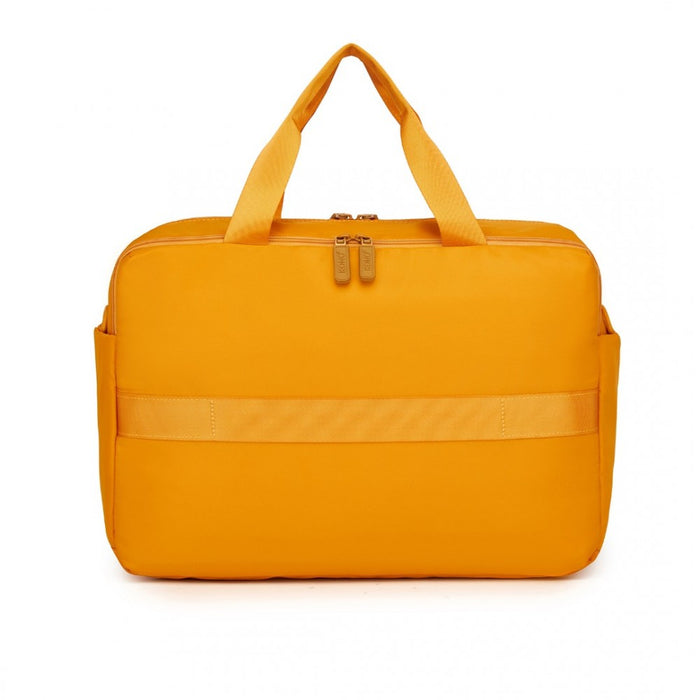 TVK2444 - Kono Water-Resistant Travel Bag with Laptop Sleeve Multi-Functional Tote for Business and Weekend Large Capacity for Men and Women - Yellow