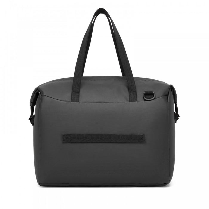 TVK2522 - Kono 40×30×20cm Cabin Approved Travel Bag - Versatile Carry-On Shoulder Bag for Travel, Gym, Business & Daily Use - Black