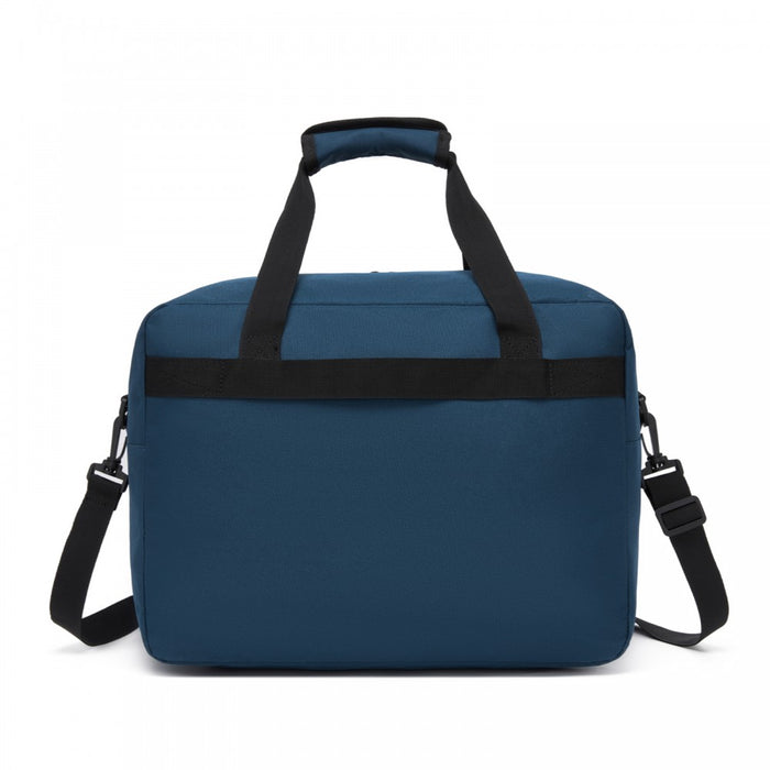 TVK2560 - Kono 40×30×20 cm Large-Capacity Travel Bag–Airline-Approved Underseat Cabin Bag,Perfect for Fitness,Travel,and Weekend Getaways - Navy