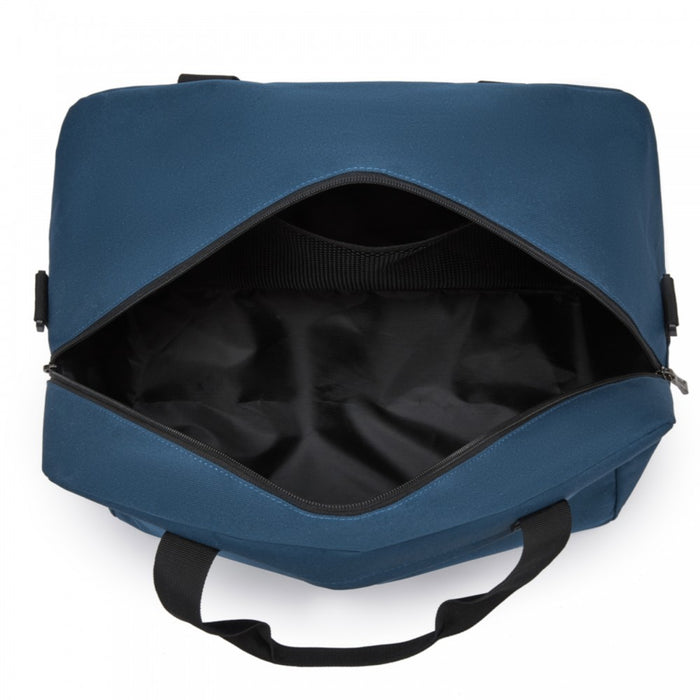 TVK2560 - Kono 40×30×20 cm Large-Capacity Travel Bag–Airline-Approved Underseat Cabin Bag,Perfect for Fitness,Travel,and Weekend Getaways - Navy