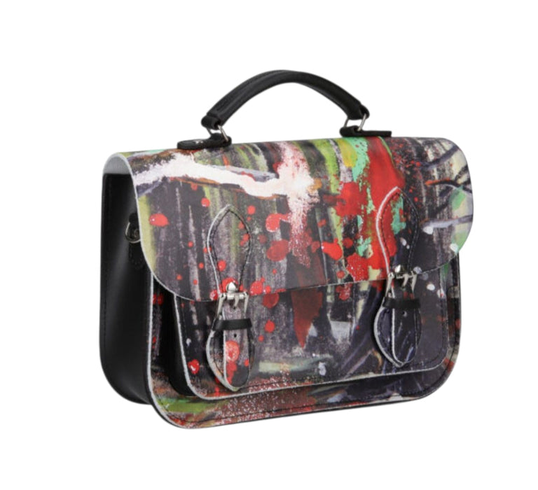 Leather Midi Satchel - Rachel Gadsden Artist Edition