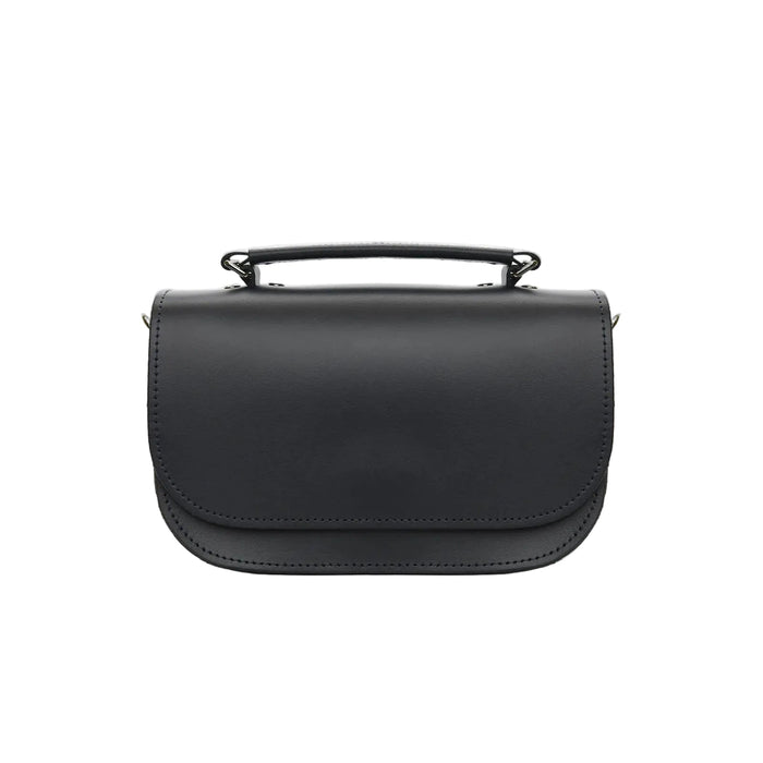 Aura Handmade Leather Bag - Navy Blue