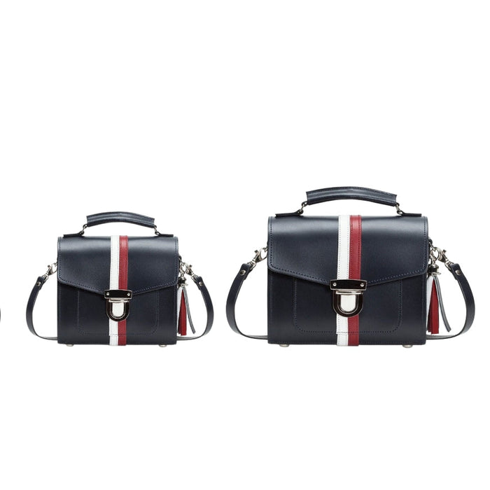 Handmade Leather Sugarcube Handbag - British Edit