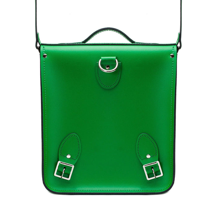 Handmade Leather City Backpack - Green