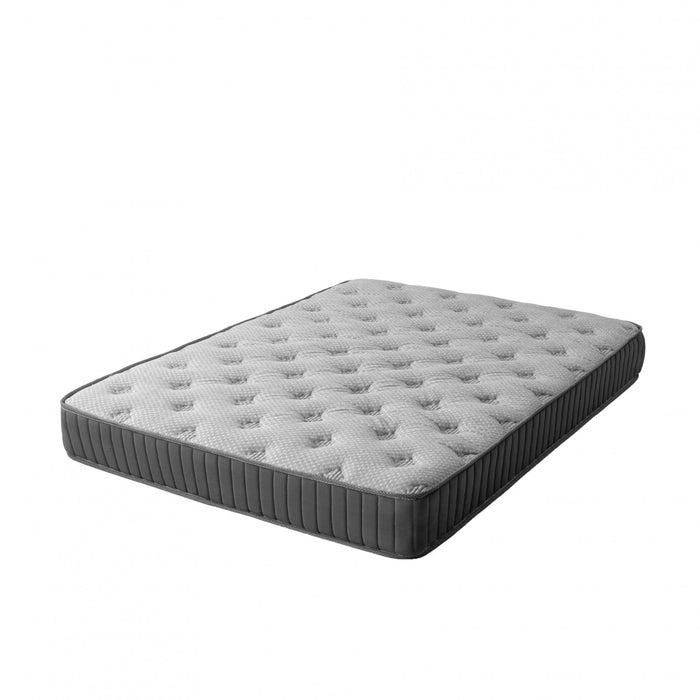 MTS009 - Good Nite 18cm Medium Firm Memory Foam and Bonnell Spring Mattress – Pressure Relief, Cooler Sleep - 90x190x18cm