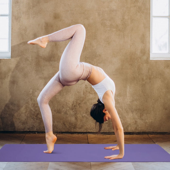Yoga-1 - Kono TPE Non-slip Classic Yoga Mat - Violet And Lilac